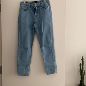 Frank and Oak light wash jeans